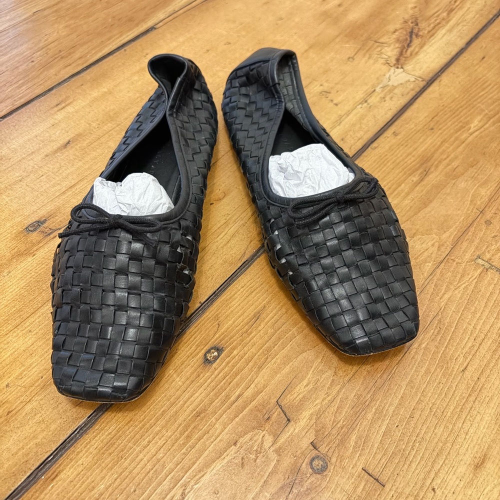 FREDA SALVADOR JADA SQUARE TOE BALLET FLAT
